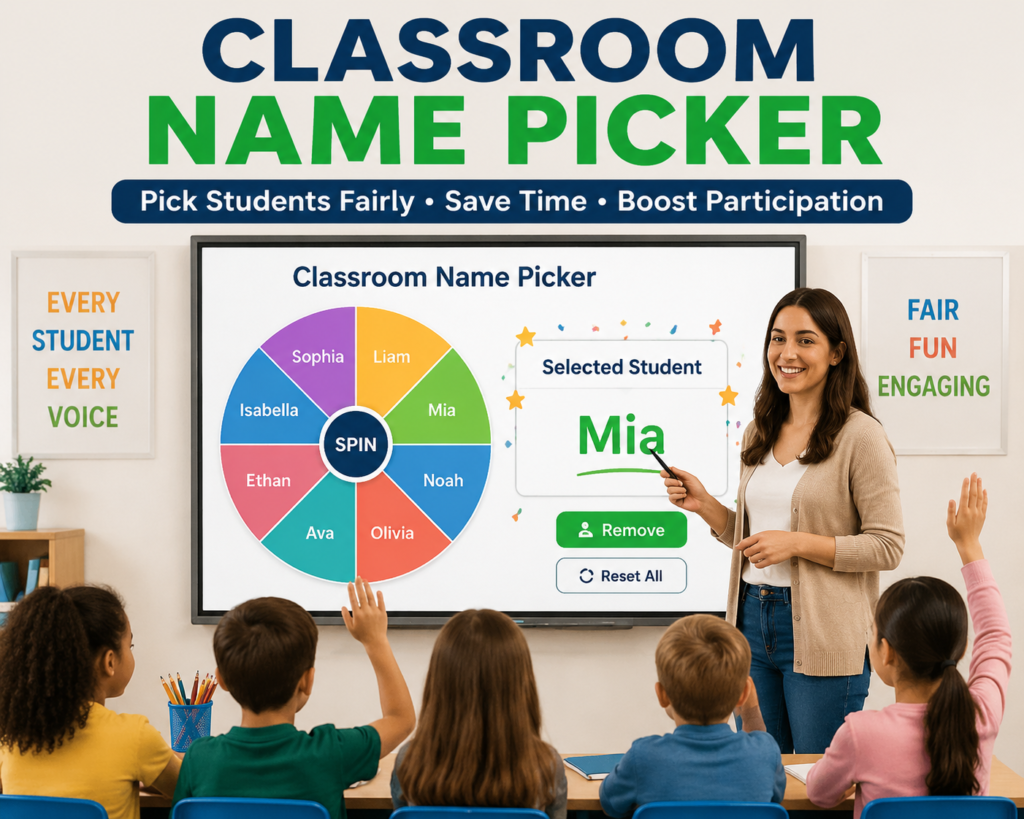 Classroom Name Picker